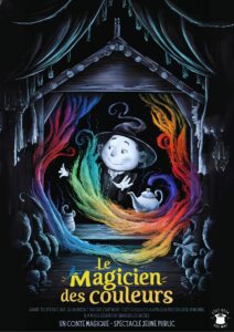 Affiche Le Magicien des couleurs