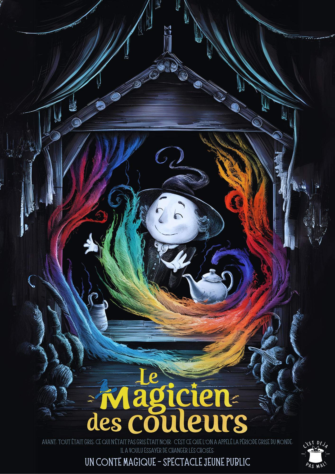 You are currently viewing Spectacle : Le Magicien des couleurs